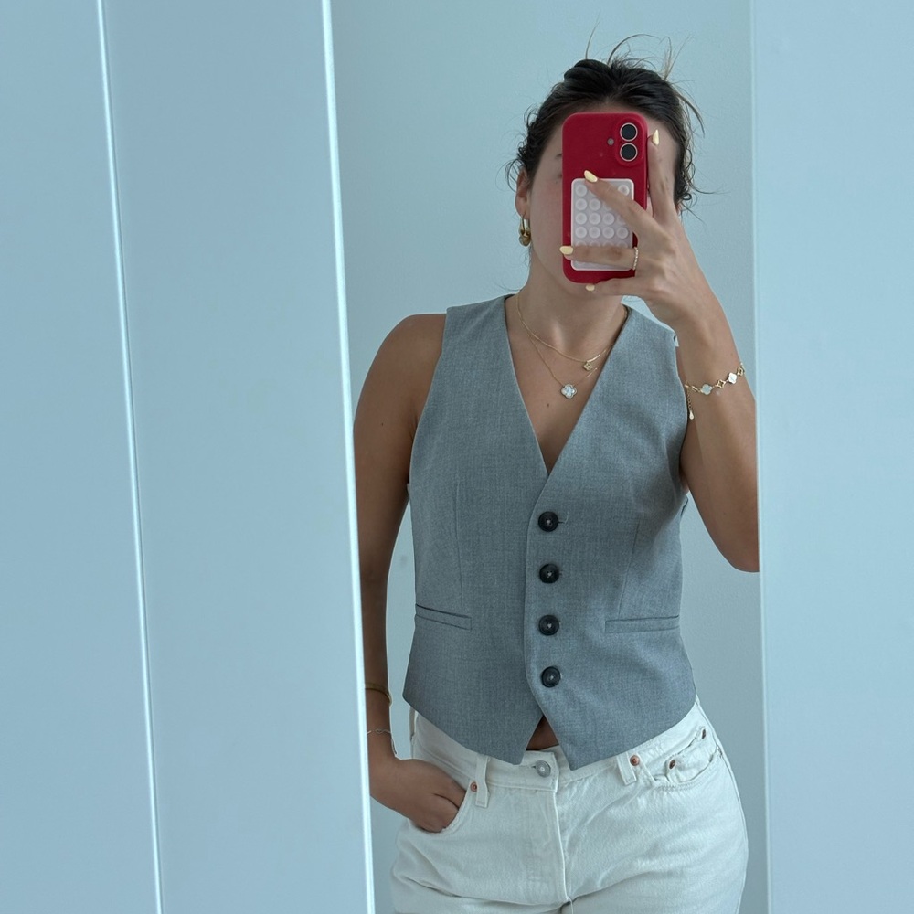 Zara Gray Women's Vest